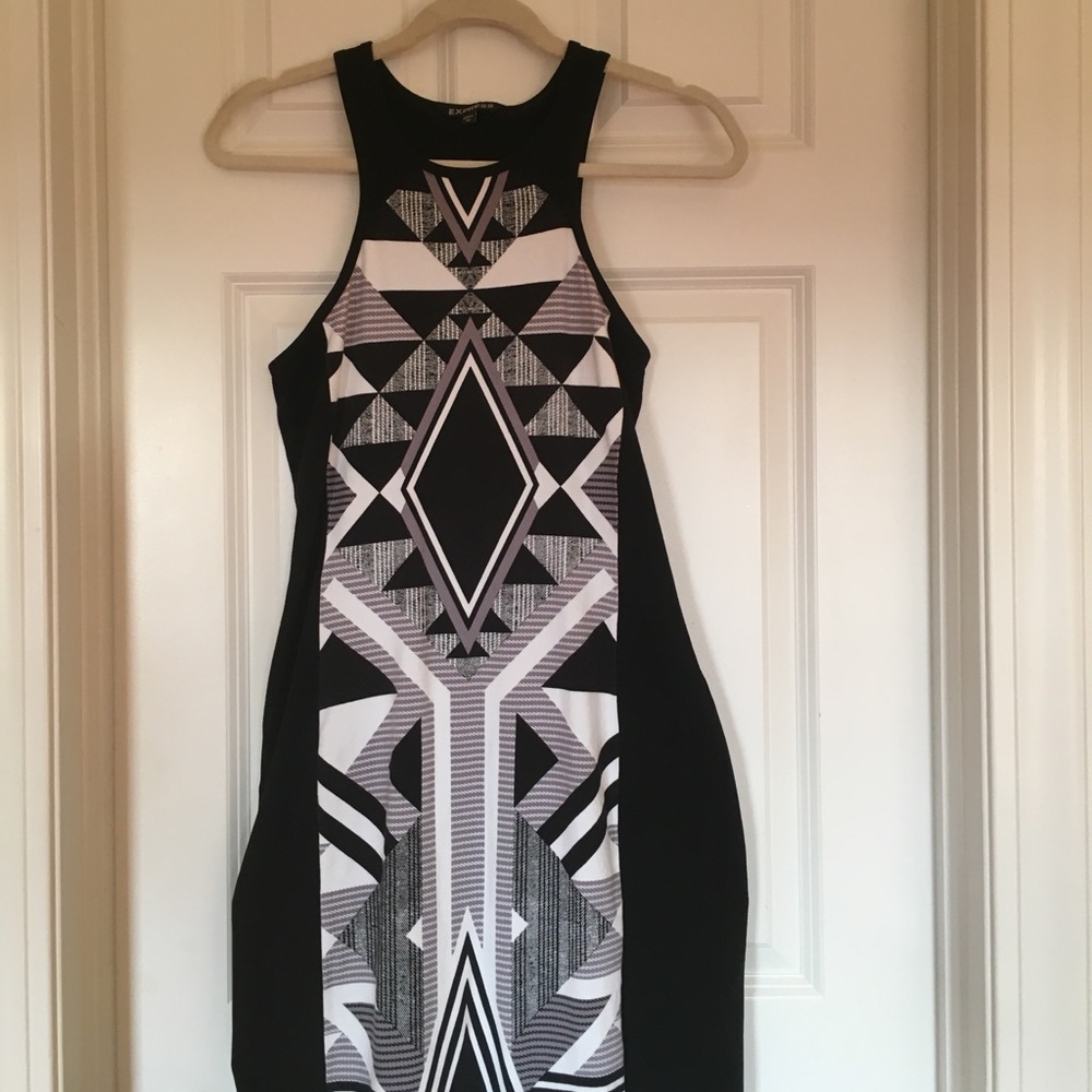 - Dress Sleeveless Knit -  Express